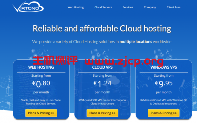 Virtono：€14.95/年KVM-512MB/15GB/1TB/罗马尼亚&达拉斯