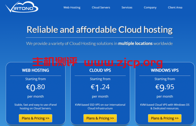 Virtono：€9.95/年KVM-512MB/15GB/1TB/罗马尼亚等5机房