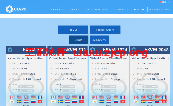 BlueVPS：$6.39/月/256MB内存/10GB空间/不限流量/100Mbps端口/KVM/香港HE