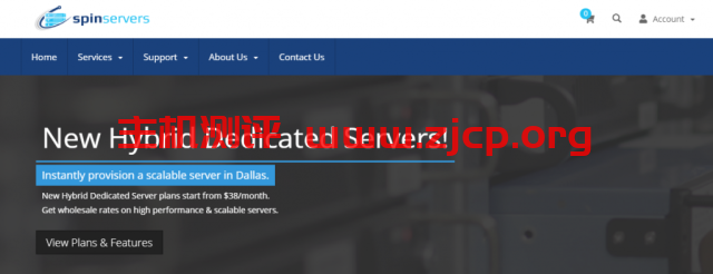 spinservers：$99/月，2*e5-2630L v2/64g内存/4*2T硬盘/10Gbps带宽，美国达拉斯