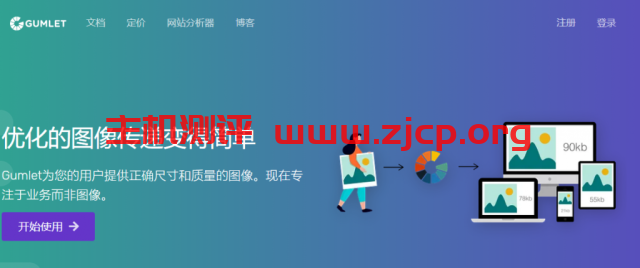 Gumlet：图片加速CDN，AWS亚洲节点，免费1GB月流量；10GB流量，1美金