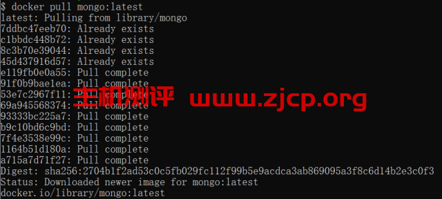 docker-mongo3