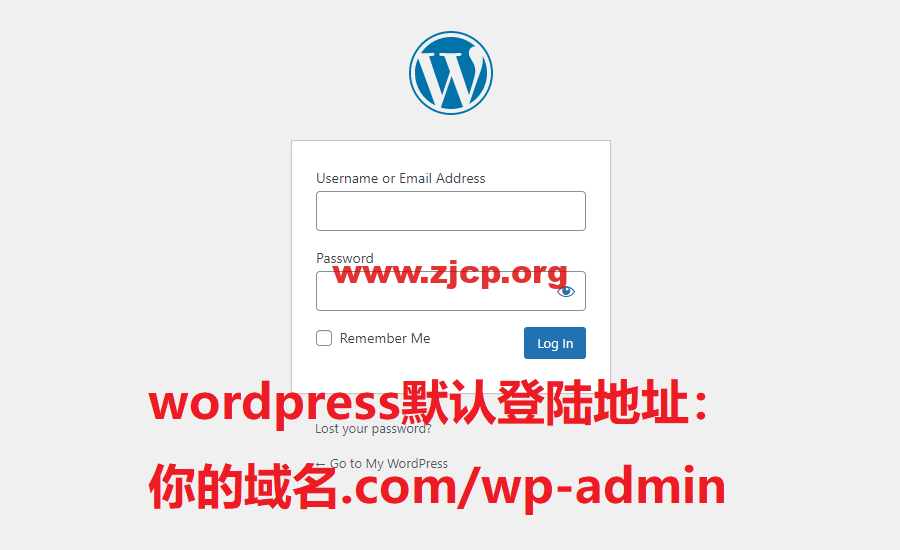 wordpress-login-url